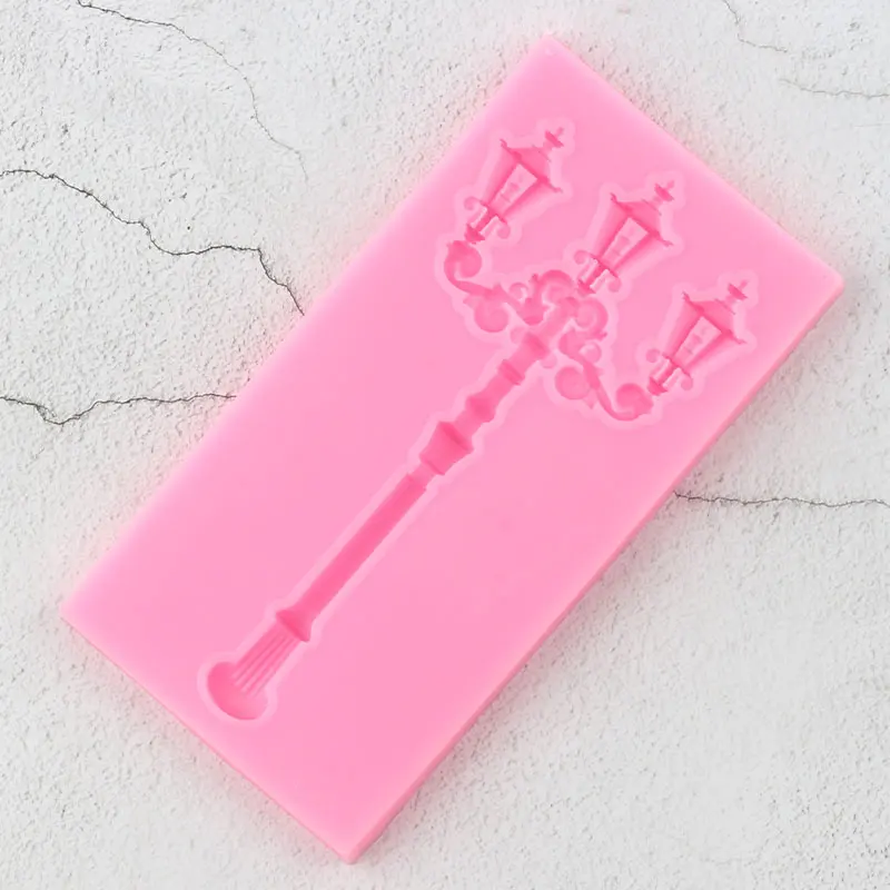 Винтажная европейская уличная лампа силиконовая форма сделай сам свадебный торт