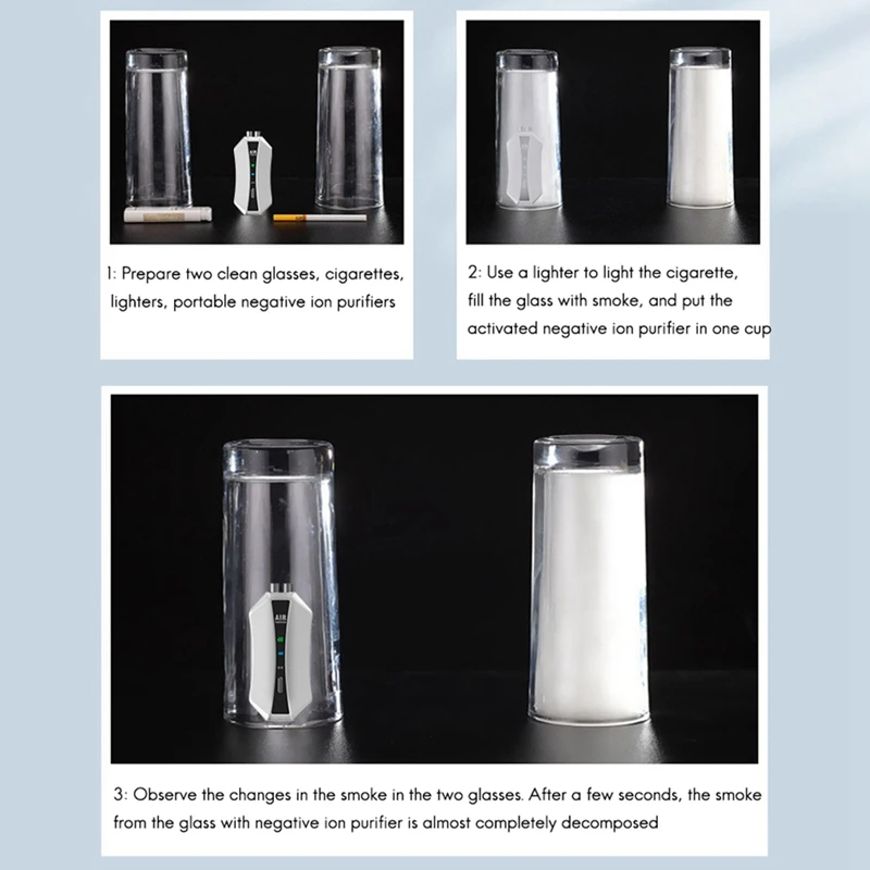 

Air Purifier Personal Wearable Mini Portable 150 Million Negative Ion Car Hanging Neck Air Purifier