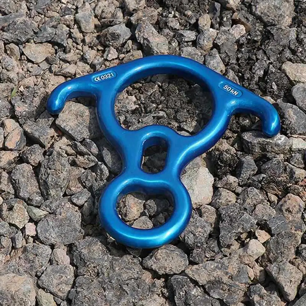 

Climbing Descender Horn Carabiner Horn For Rock Climbing Equipment Downhill Mountaineering 3 Color O0x7