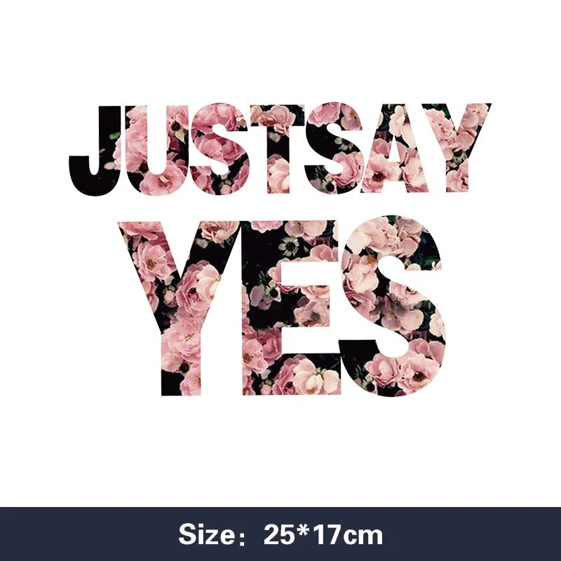 

Patches Fashion women's clothing patch heat transfer hot sticker DIY washable T-shirt ironing transfer patch