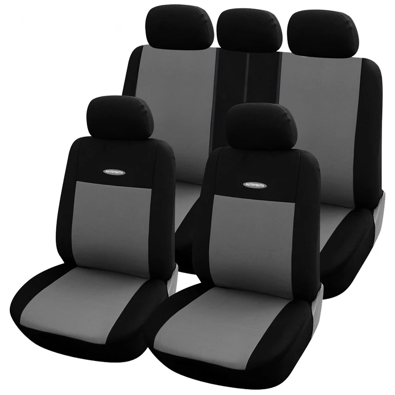Full Coverage flax fiber car seat cover auto seats covers for vw polo 9n 6r sedan tiguan mk2 touareg zotye t600 | Автомобили и