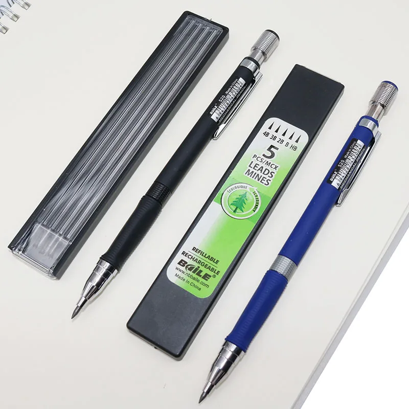 1 шт. пластиковый металлический автоматический карандаш для механических