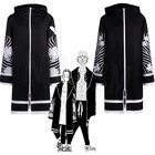 Плащ для косплея аниме Wakasa Imaushi, Токийский костюм, мантия брахмана, халат, плащ, черный плащ с капюшоном, униформа для хэллоуивечерние