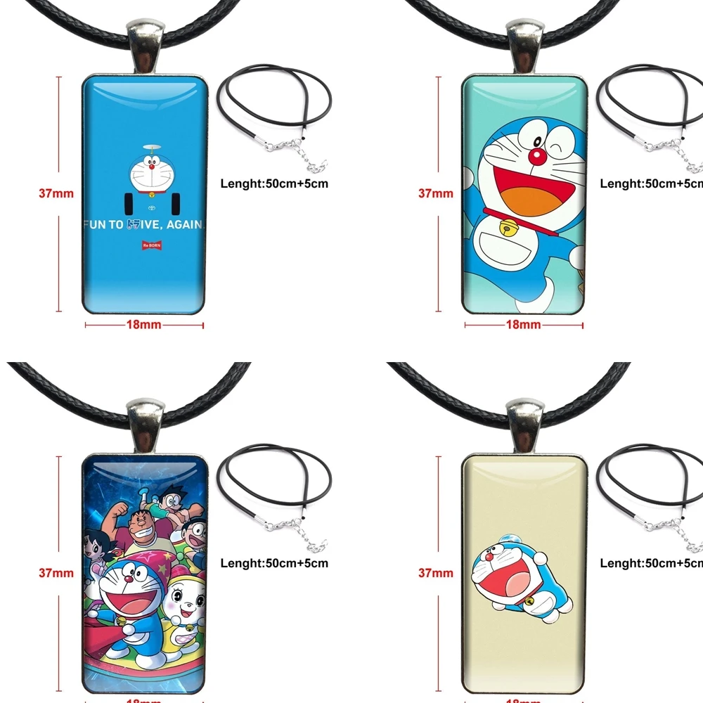 Японская Милая самая лучшая винтажная бижутерия Doraemon с стальным покрытием и