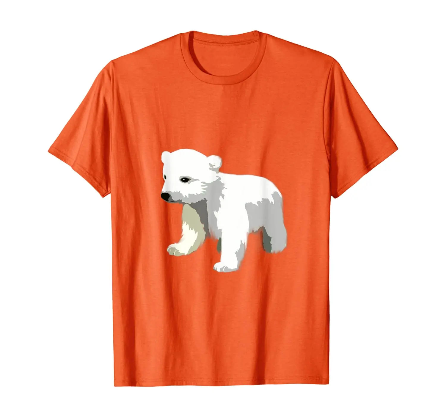 

Футболка с изображением симпатичного арктического медведя