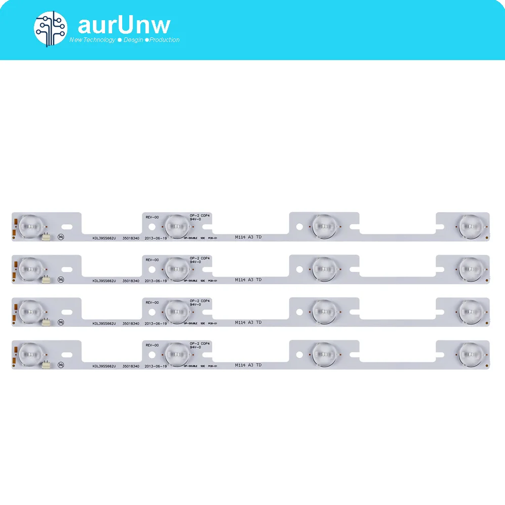

1PCS LEDs*6V LED backlight bar for TV KDL39SS662U KDL40SS662U 327mm