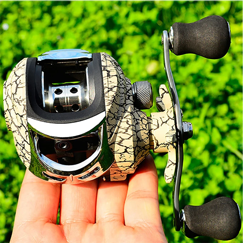 

Baitcasting Reel Casting Reel 12+1BB Right /Left Handle Gear 7.2:1 Fishing Reel Wheel Fishing Tackle 10KG Max Drag