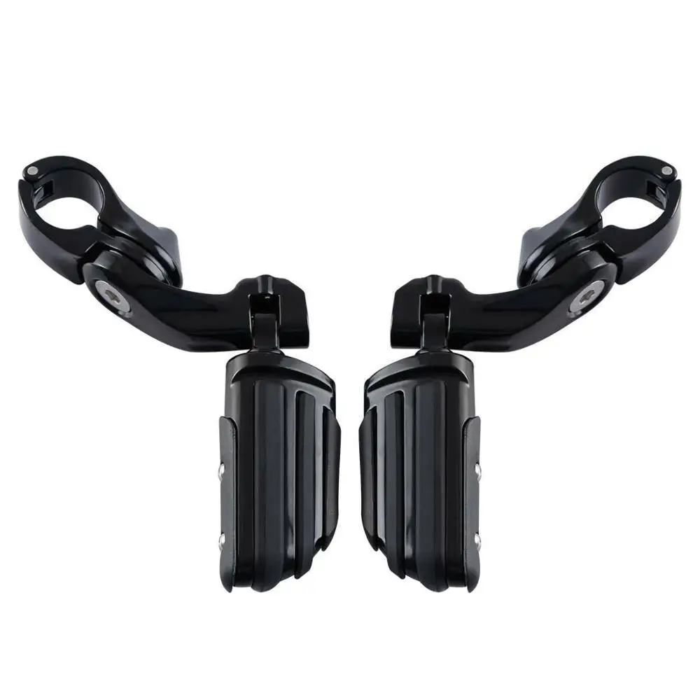 

Motorcycle 32mm 360 degree Adjustable Highway Foot pegs Footrests For Harley Touring Yamaha Honda Suzuki