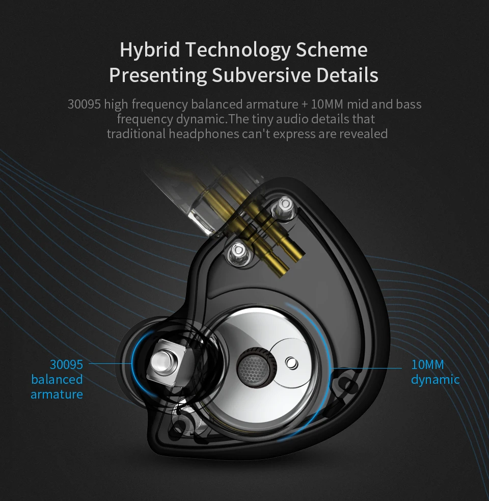 AK Audio CCA CA4 1BA+ 1DD гибридные 2PIN наушники в ухо HIFI DJ Monito спортивные наушники для бега гарнитура вкладыши Наушники C10/C16