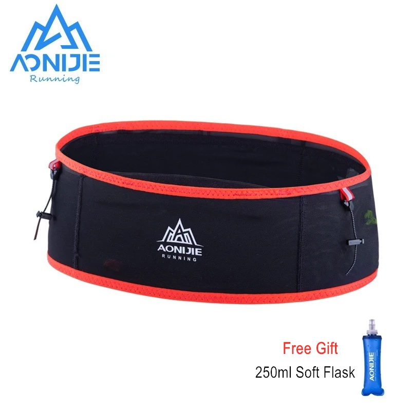 aonijie running waist bag men women invisible trail running belt hydration waist pack phone holder gym fitness marathon w938s free global shipping