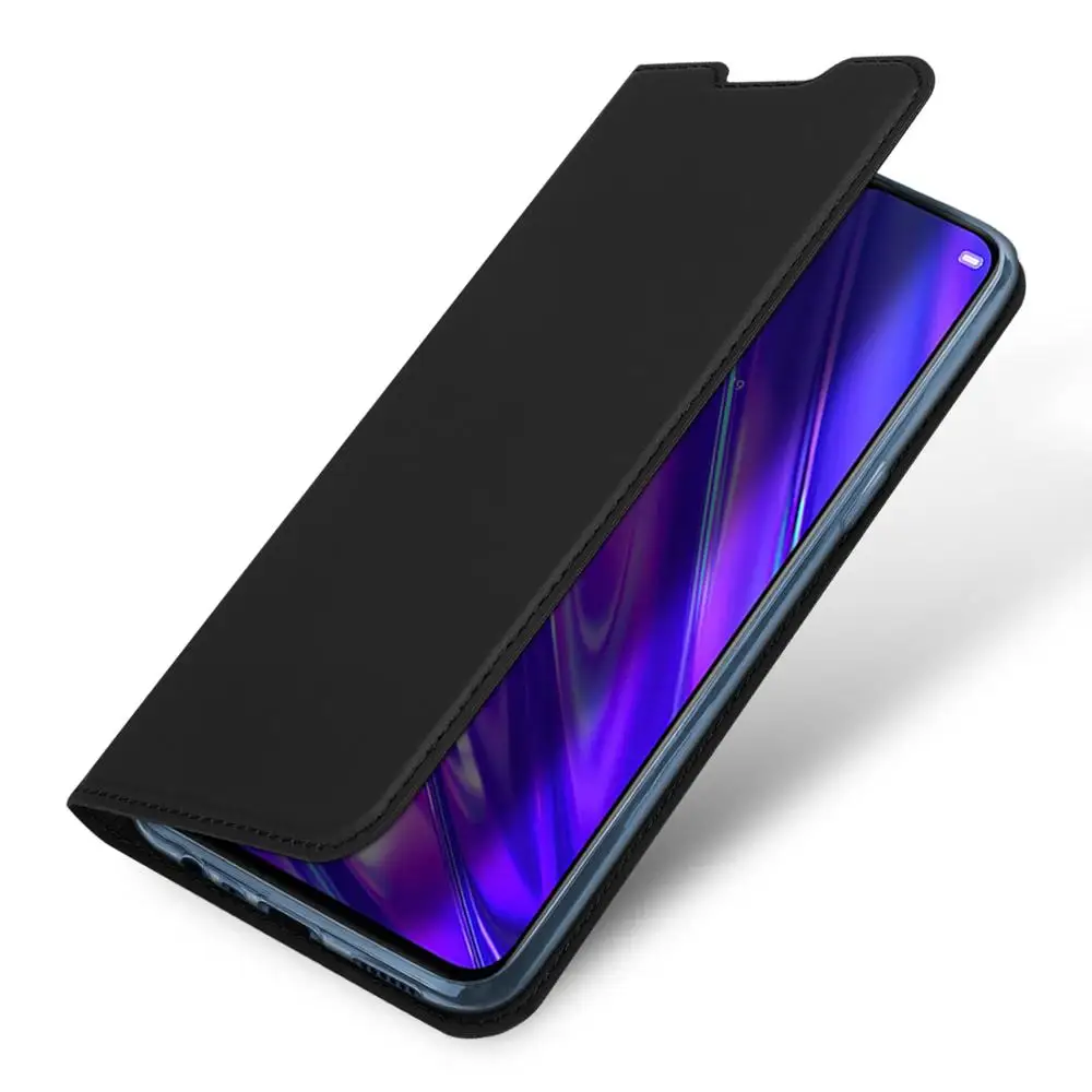 Чехол-книжка для OPPO Realme 5 Pro 5Pro кожаный чехол-книжка Q магнитный откидной Чехол