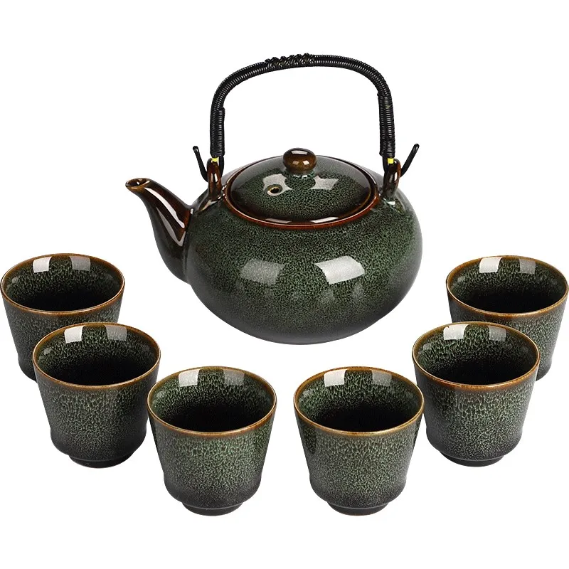 

Ceramic Tea Set Display Decorations Portable Tea Set Travel Kung Fu Tea Set Filizanki Do Kawy Zestaw Chinese Tea Set BD50TS