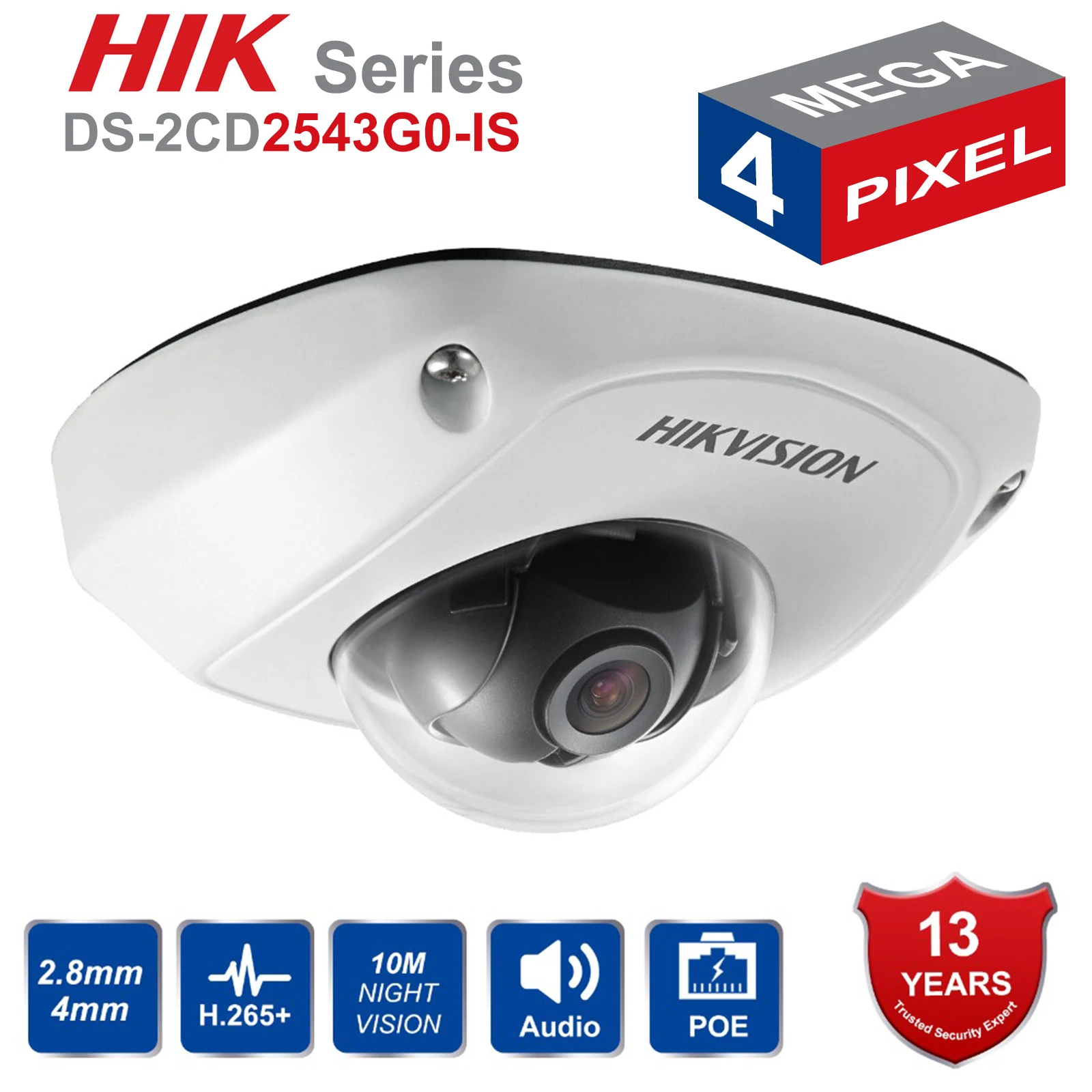 Оригинальная стандартная IP-камера видеонаблюдения 4 МП | Безопасность и защита