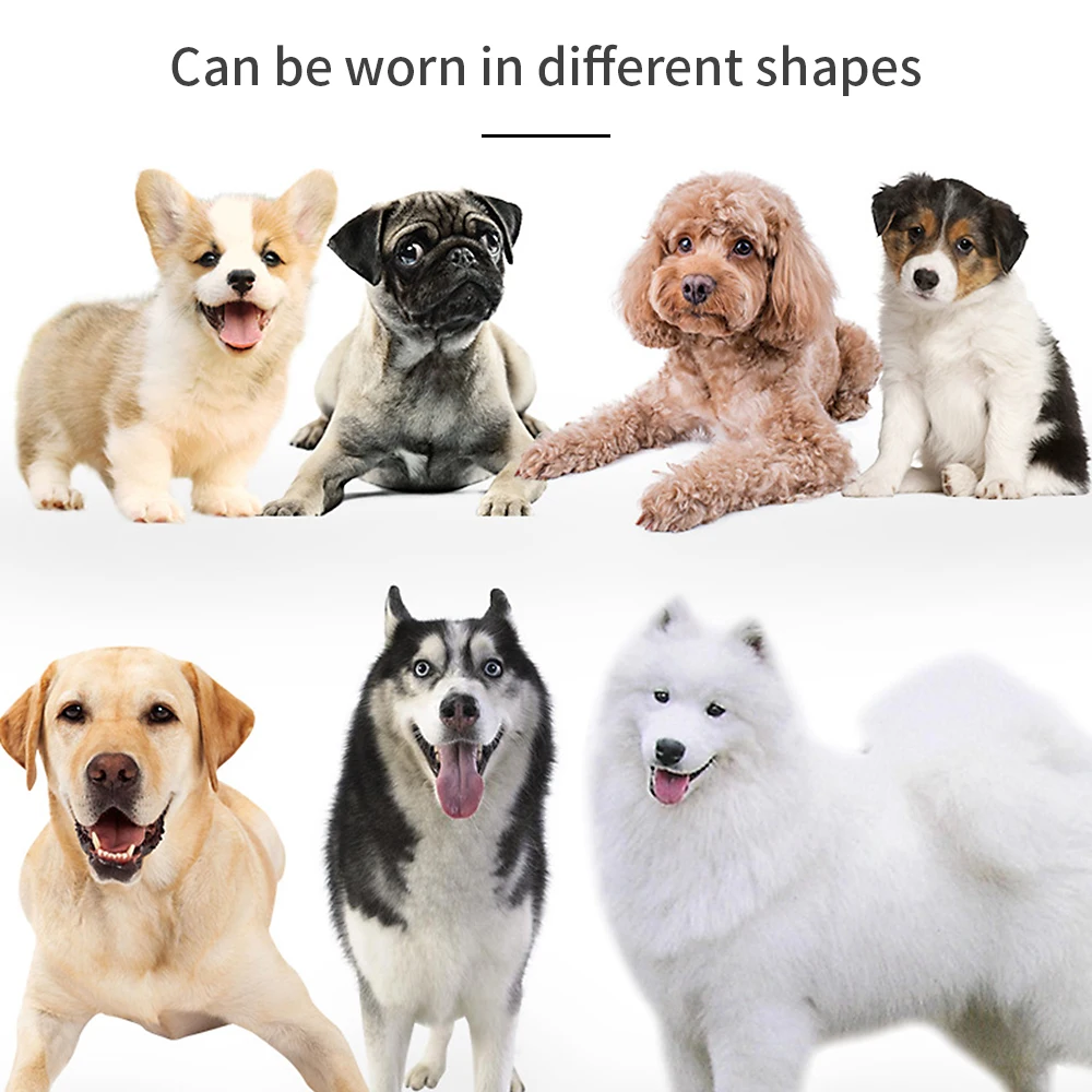 

Electric Dog Training Collar Waterproof Rechargeable Remote Control Pet With LCD Display For All Size Bark-Stop Collars