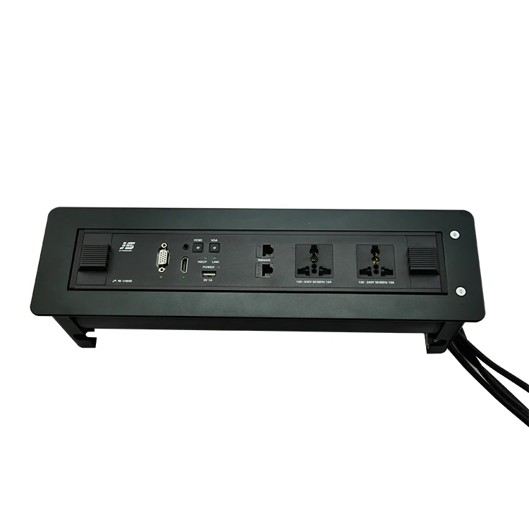 

Настольный Скрытая кабельной сети Порты и разъёмы медиа Мощность настольной розетки