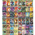 9 шт., блестящие карточные игры Vmax Mega Energy, Покемон франчесаанглийскийиспанский