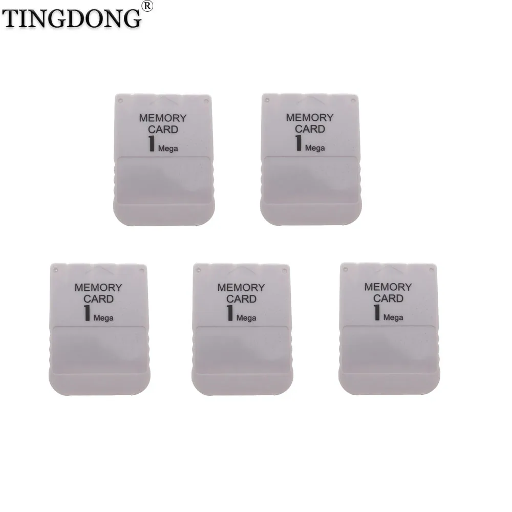 

10pcs a lot White 1MB 1M Memory Save Saver Card For Sony Performance for Sony Playstation PS1 PSX Game System 1 mega
