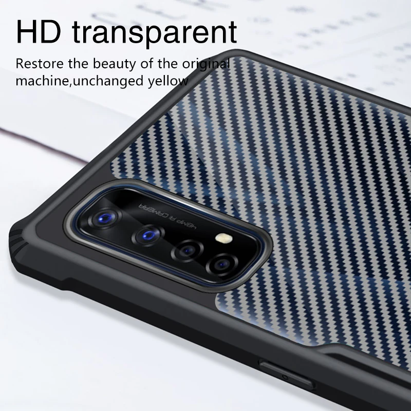

Rzants For Oppo Realme 7 Realme 7 Pro 4G Case Hard [Blade] Shockproof Slim Crystal Clear Cover funda Casing