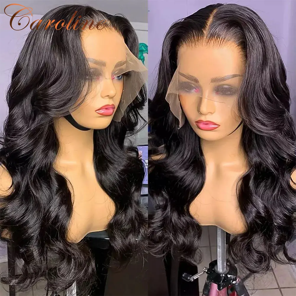 Body Wave Lace Front Wig For Women Brazilian Body Wave Wig Human Hair HD Transparent Lace Frontal Wig 5x5 HD Lace Closure Wig