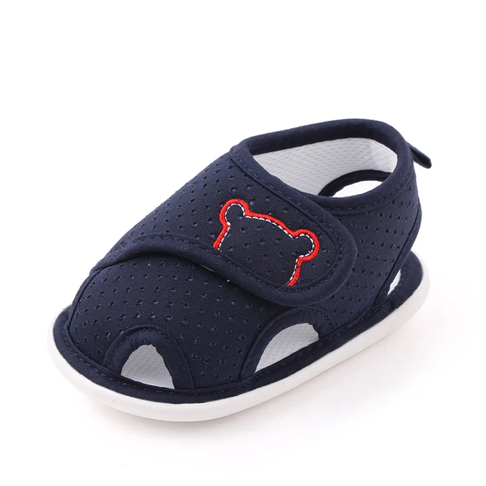 

Baby Shoes For Newborn Summer First Walkers Toddler Kids Baby Girls Cotton Rubber Hard Sole Kids Shoes Anti-Slip Beach Shoes