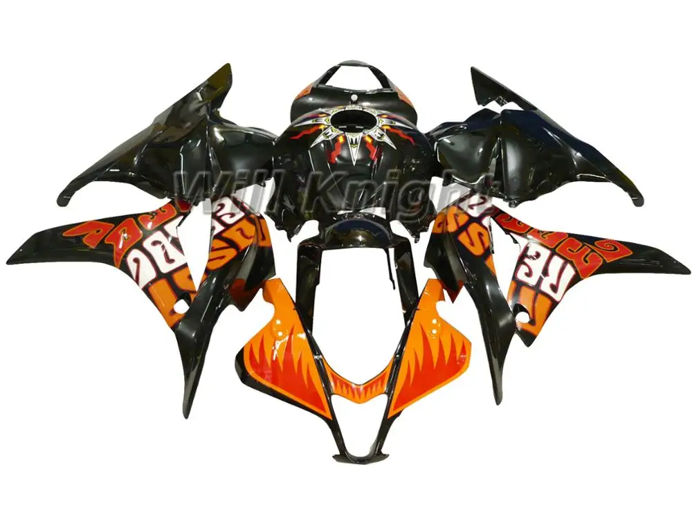

Black Orange Fairing Kits for Honda CBR600RR CBR 600RR F5 2009 2010 2011 2012 ABS Plastic Injection Motorbike Body Panel