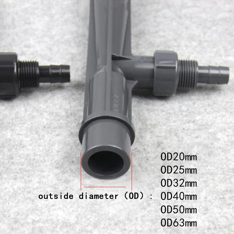 Устройство струйное из НПВХ пластиковая труба инжектор для воды устройство