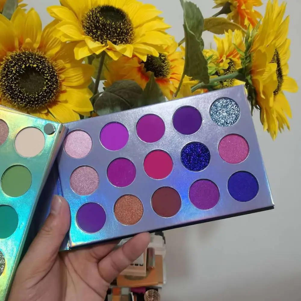 

Brand New Arrival 4 in 1 Color Board Eyeshadow Palette 60 Colors Neon Yellow Eye Pigment Matte Glitter Highlighter Eye Shadow