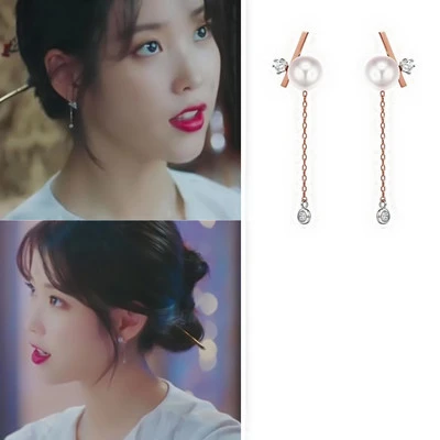 DEL LUNA Hotel IU Koreanische dramen TV Mode persönlichkeit Eardrop Für Frauen Ohrringe pendientes brincos ornament Neue Ankunft