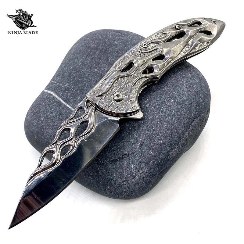 Карманный складной походный нож из высокоуглеродистой стали|Ножи| |