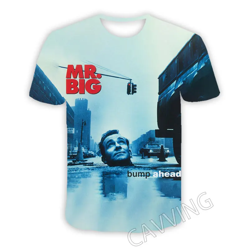 Футболки CAVVING с 3D принтом Mr.Big повседневные футболки в стиле хип-хоп