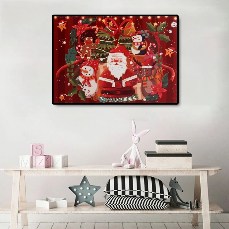 

MOLD 1000 Piece Santa Claus Jigsaw Puzzles Educational Children Creative Gifts Adult Kids Decompression Game Toy