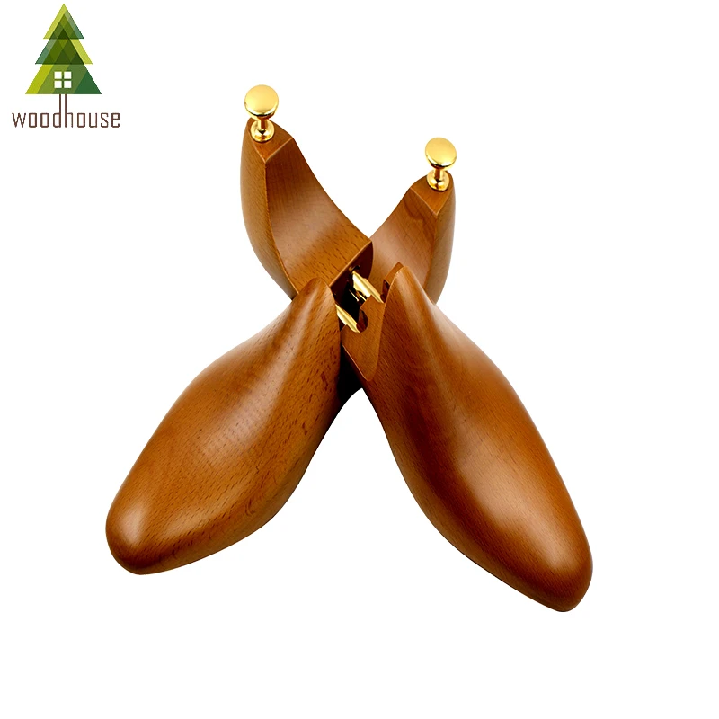 Woodhouse Men's and Women's Shoe Trees Twin Tube Adjustable Natrual Beech Wood Tree | Обувь