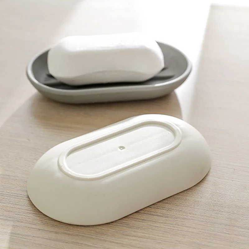 Портативный держатель для мыльницы пластиковая подставка мыла контейнер