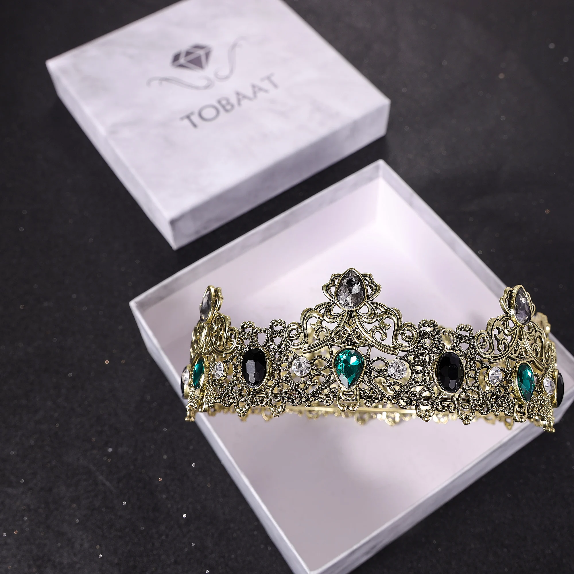 Корона черного короля для мужчин короны принца на день рождения мальчиков