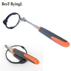 Телескопическое зеркало для осмотра, регулируемое, 760 мм, со светодиодный светильник кой, 82 мм, 1 шт.