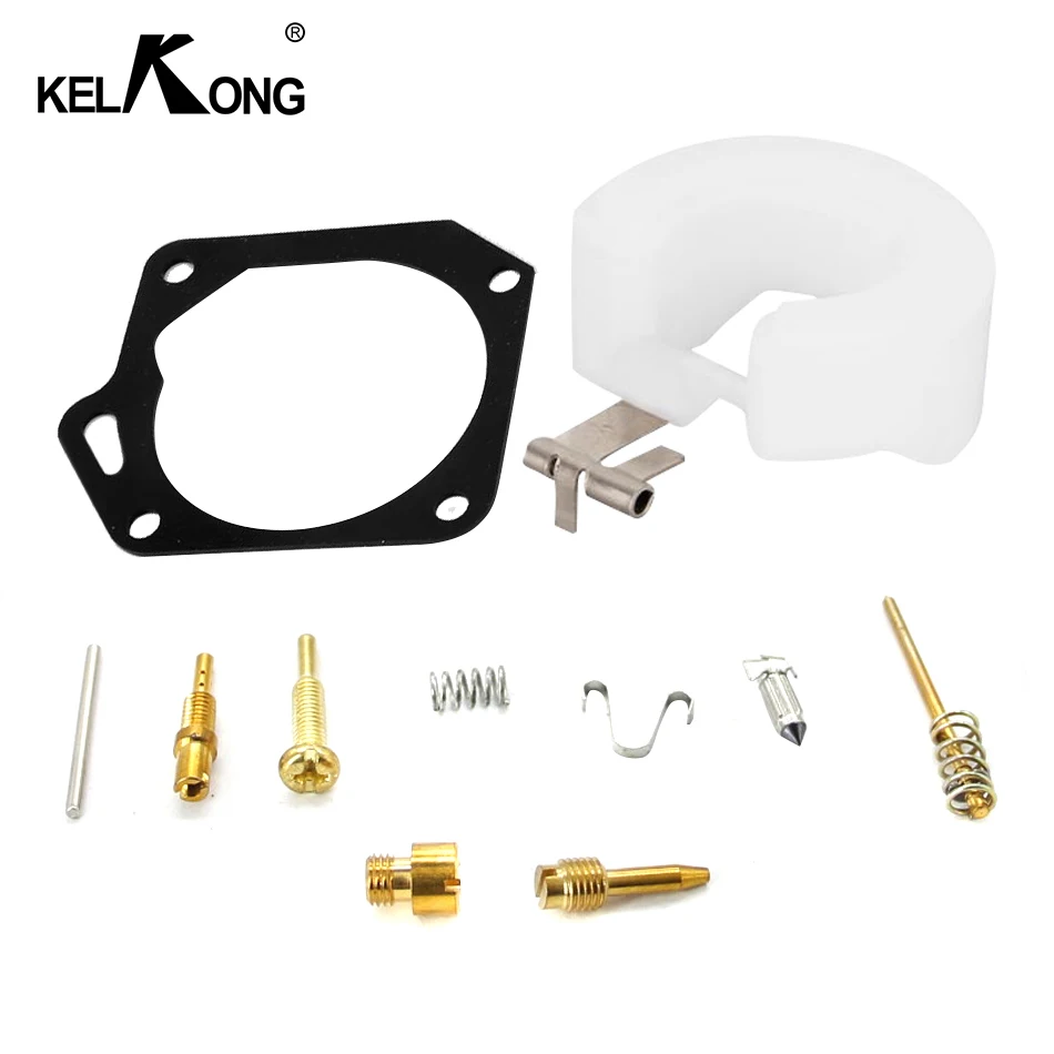KELKONG комплект для восстановления карбюратора для PZ19 PZ19J Ремонтный комплект для скутера мопеда Jog50 Jog90 1E40QMB 1PE40QMB E-TON Polaris аксессуары