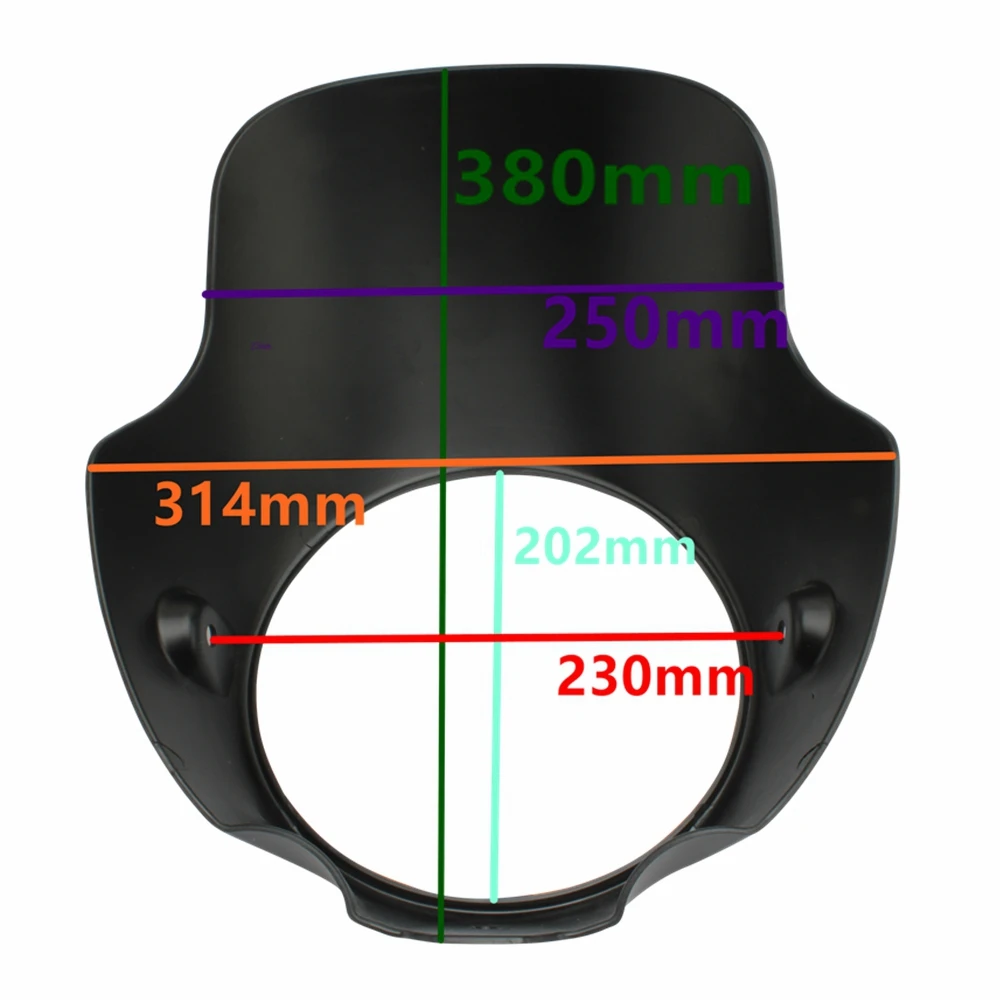 Переднее лобовое стекло для триумфа Bonneville T100 T12 Cafe Racer Flyscreen Surround - купить по