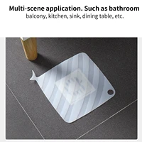 2pcs toilet deodorant silicone pad shower drain anti blocking floor drain sink cover water receiver seal kitchen bathroom