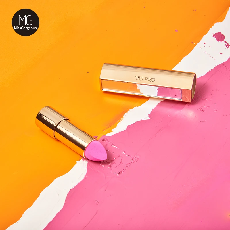 Женская Губка для макияжа в форме губки с зеркалом косметическая губка красоты