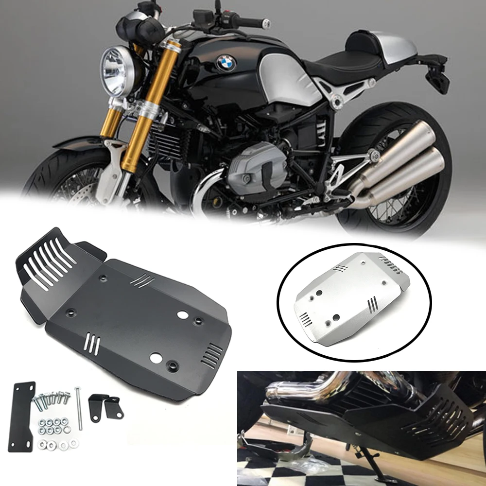 

Для BMW R Nine T NineT R9T скремблер Pure Racer городской мотоцикл стальная противоскользящая пластина Защита двигателя защитная крышка шасси
