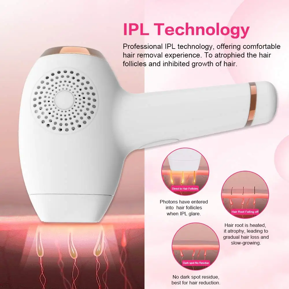 Лазерное удаление волос LESCOLTON для женщин система удаления IPL постоянное