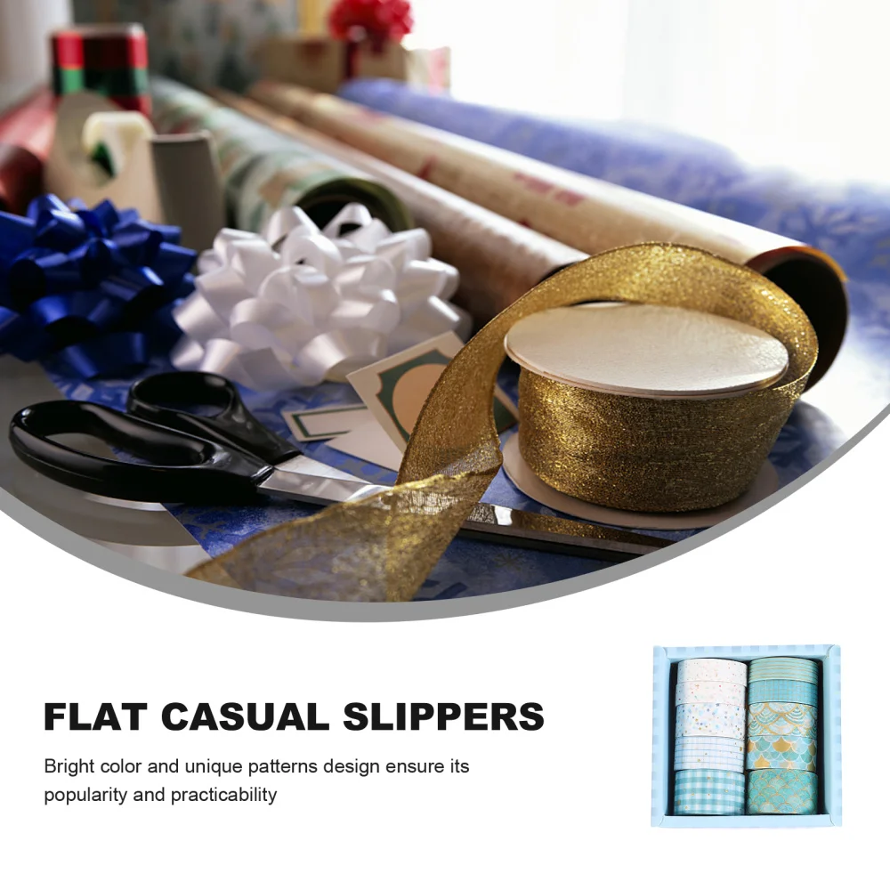 

10 Rolls Creative Paper Tape Craft Making DIY Decorative Scrapbook Paper Tape