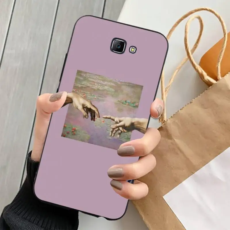 Чехол MaiYaCa для телефона с изображением Давида на пальце Samsung J4 PLUS J7PRO J5 J6 J7 PRIME neo 2016