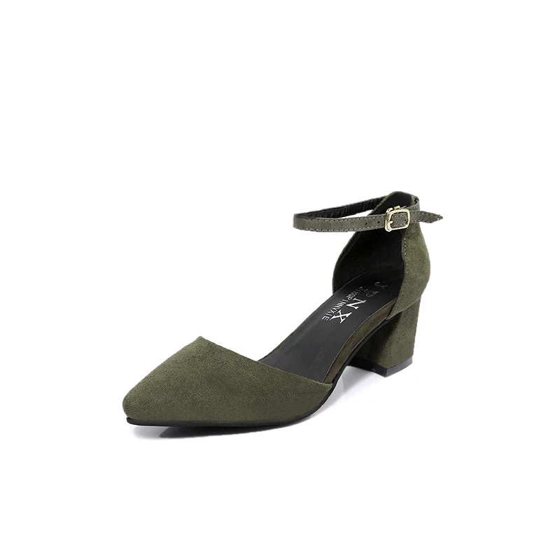 

Women Sandals Fashion Low Heels Sandals Summer Shoes Woman Casual Block Heel Middle Hollow Career Pumps Square heel Women shoes