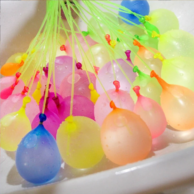 

111Pcs Water bomb balloons Quick Filling Magic Balloon Children Water War Game Supplies Kids Summer Toys for Outdoor Beach Toy