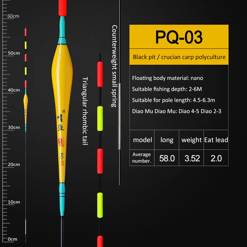 Поплавок для рыбалки поплавок близорукости короткий смелый электронный