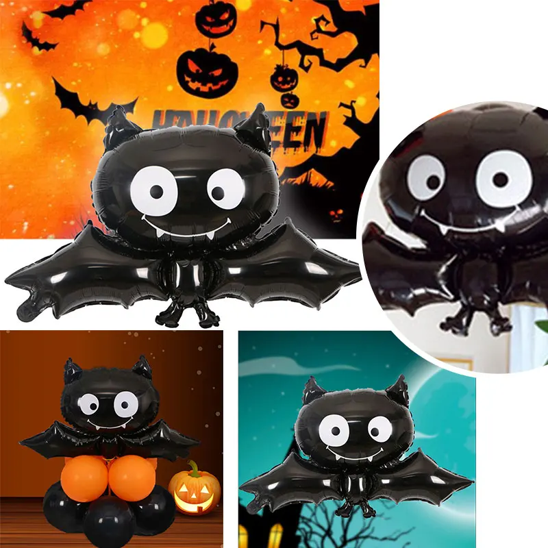 Воздушный шар из фольги для Хэллоуина воздушный летучей мыши дом с привидениями