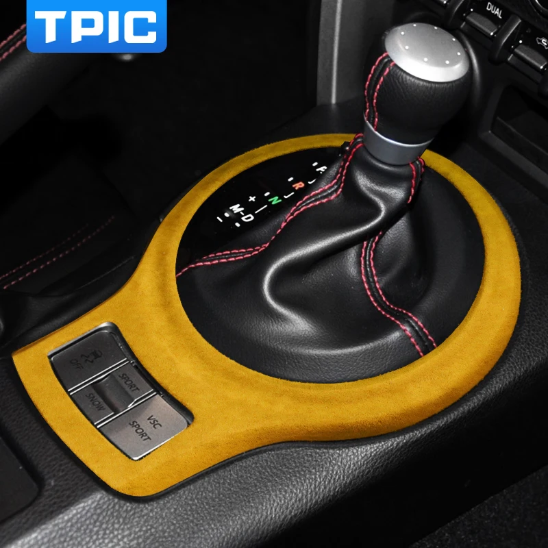 Замшевая упаковка Алькантара для Subaru BRZ Toyota 86 2013-2020 центральное управление