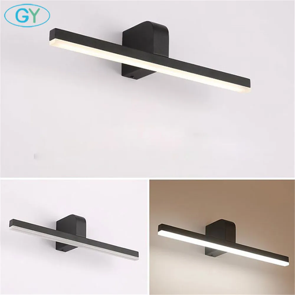 Современный светодиодный светильник для зеркала настенный ванной комнаты L40cm L50cm