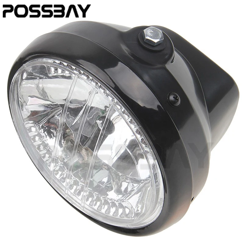 Фара для мотоцикла POSSBAY 35 Вт H4 галогенная с указателем поворота фара Honda Shadow 750 CBR